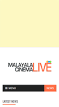 Mobile Screenshot of malayalacinemalive.com