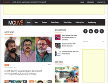 Tablet Screenshot of malayalacinemalive.com